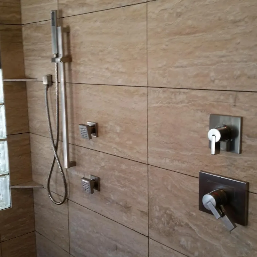 Shower fixture installation for Water Heater Replacement in Marana